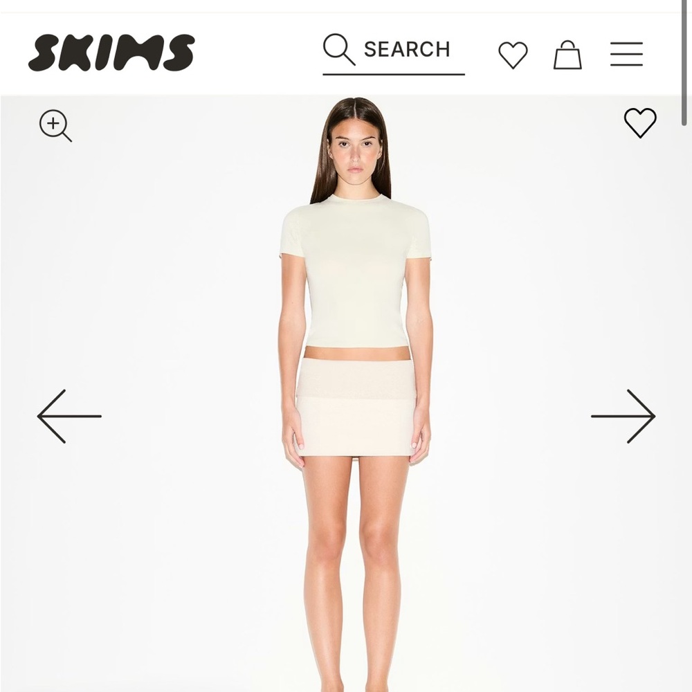SKIMS Ivory Top